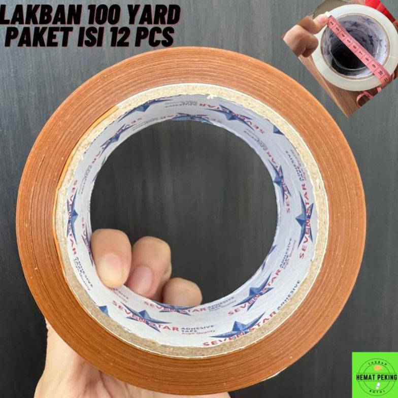 

TERLARIZZZ Lakban 1 yard paket isi 12 pcs