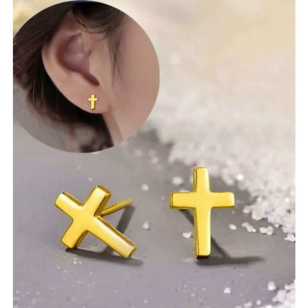 Anting wanita Titanium 1set