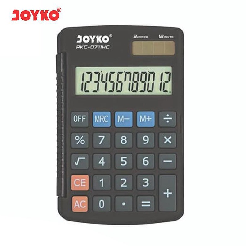 

KODE T48E Joyko PKC711HC Calculator Kalkulator 12 Digits Murah