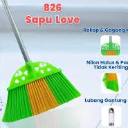 Bonus Sapu Nilon Love Nagoya  Sapu Nagoya Motif Love Include Gagang