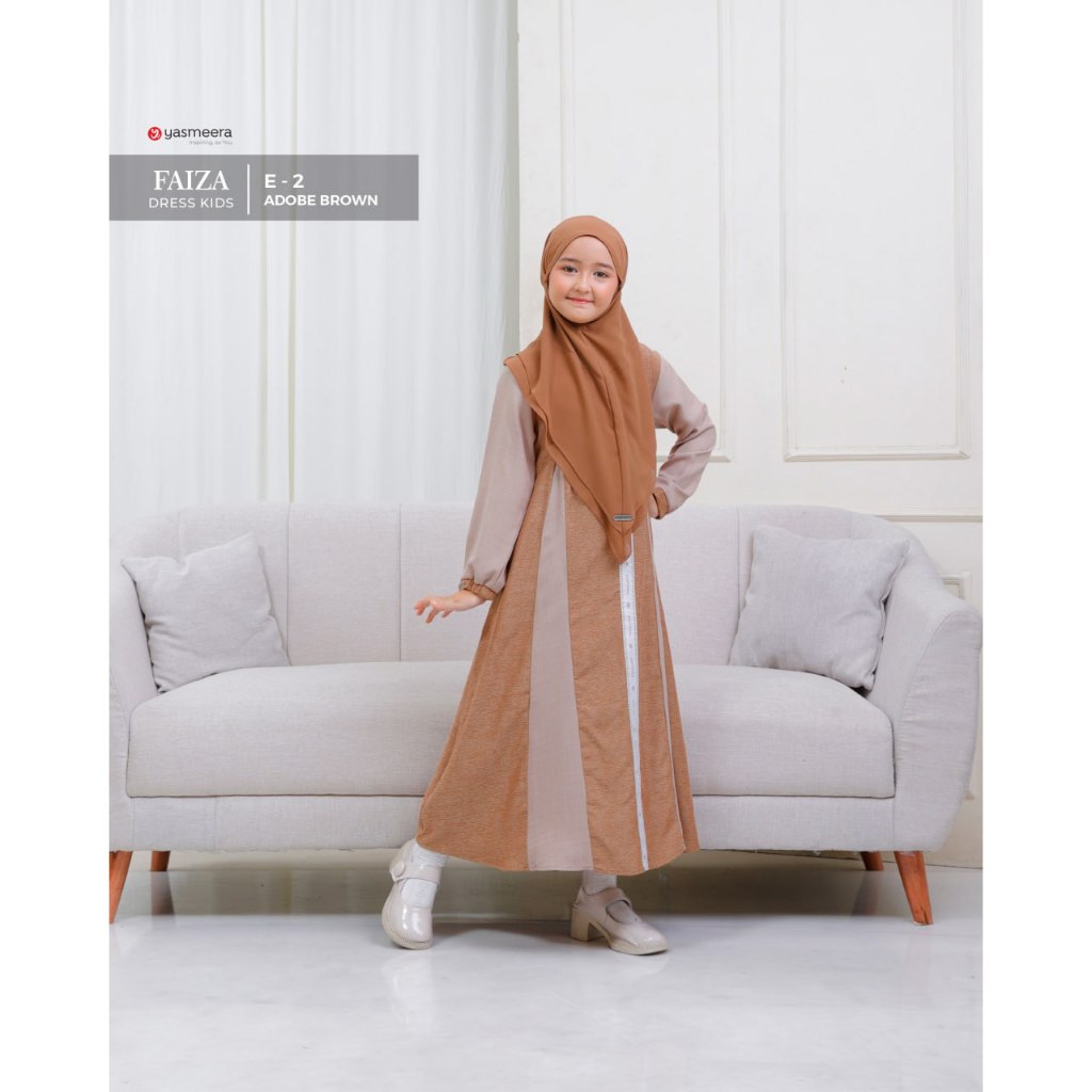 Yasmeera Gamis Anak Faiza Kids Tanpa Hijab
