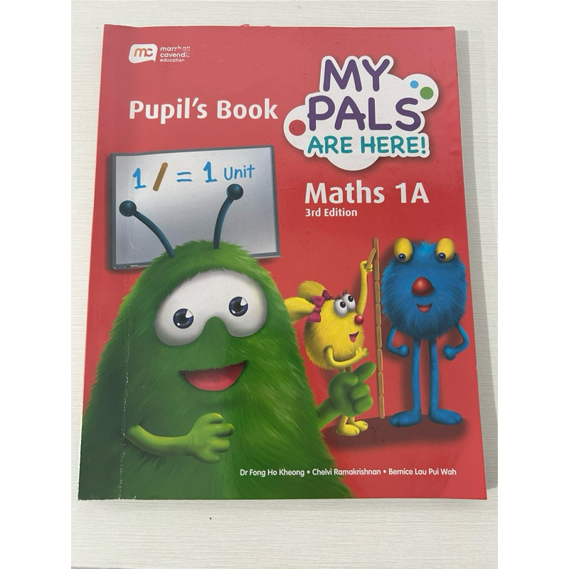(PAKET 4 BUKU MATH&SCIENCE) My Pals are Here paket Math & Science 1A 1B