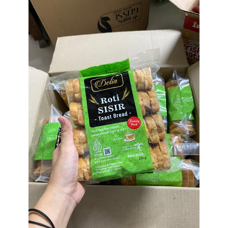 

ROTI SISIR KERING DELIA 220gr
