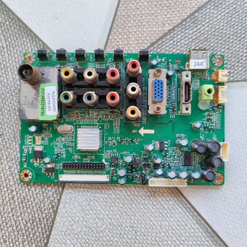 mb ori mainboard led tv POLYTRON PLD24D600 PLD 24D600 PLD 24D600W