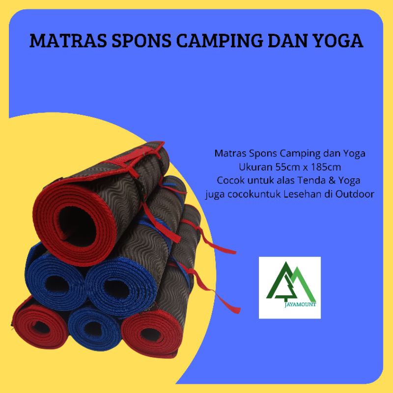 Matras Camping Spons | Matras Camping | Matras Camping dan Yoga | Matras camping dan Hiking | Matras