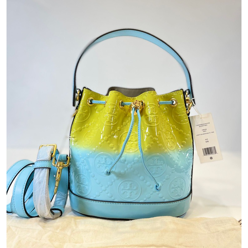Tory Burch Tory Burch T Monogram Dip-Dye Bucket Bag