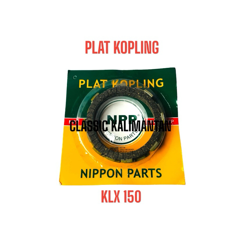 BESI PLAT GESEK PLAT KOPLING DTRACKER 150 KLX 150 ORI NPP