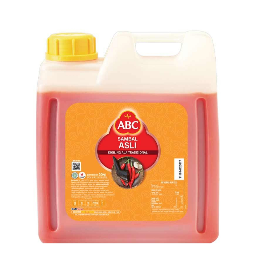 

Sambal Asli Tradisional ABC 5.5 Kg