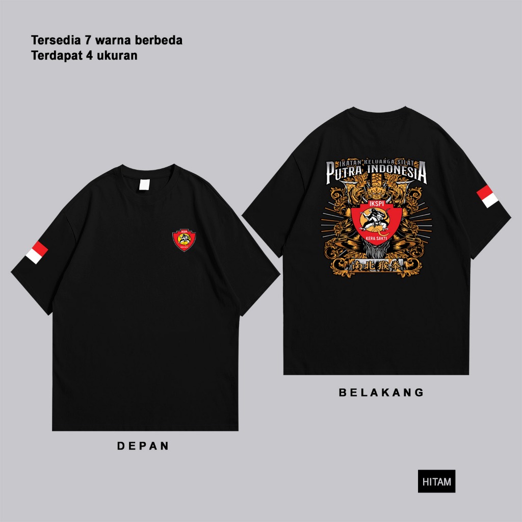 KAOS IKSPI KERA SAKTI IKSPI ROSE KAOS GASAKS PASKER PENCAK SILAT IPSI KAOS SILAT INDONESIA