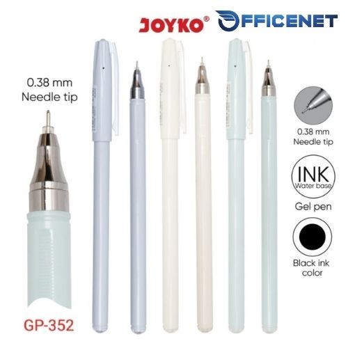 

JOYKO SOFUTO GP 352 PULPEN GEL 0,38mm NEEDLE TIP PENA ENAK UJUNG JARUM