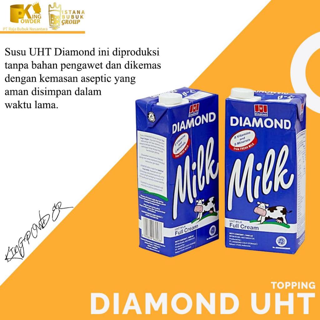 

Diamond UHT 1000 ml freshmilk diamond UHT 1 Liter