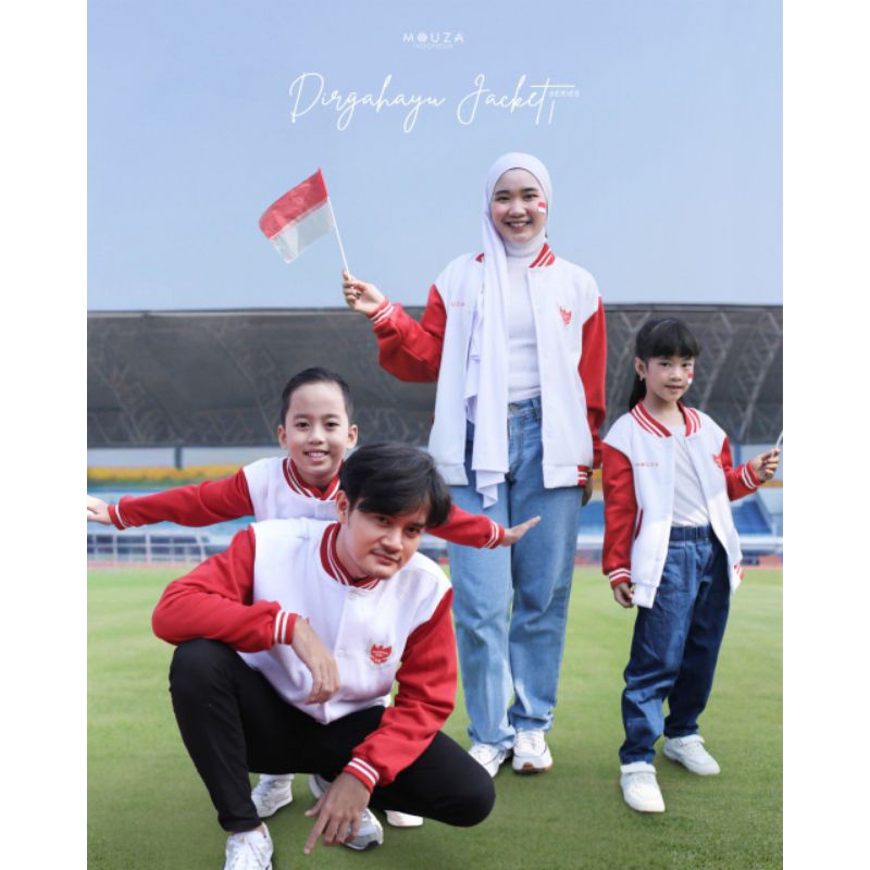 Jaket Merah Putih || Jaket Dirgahayu by Mouza