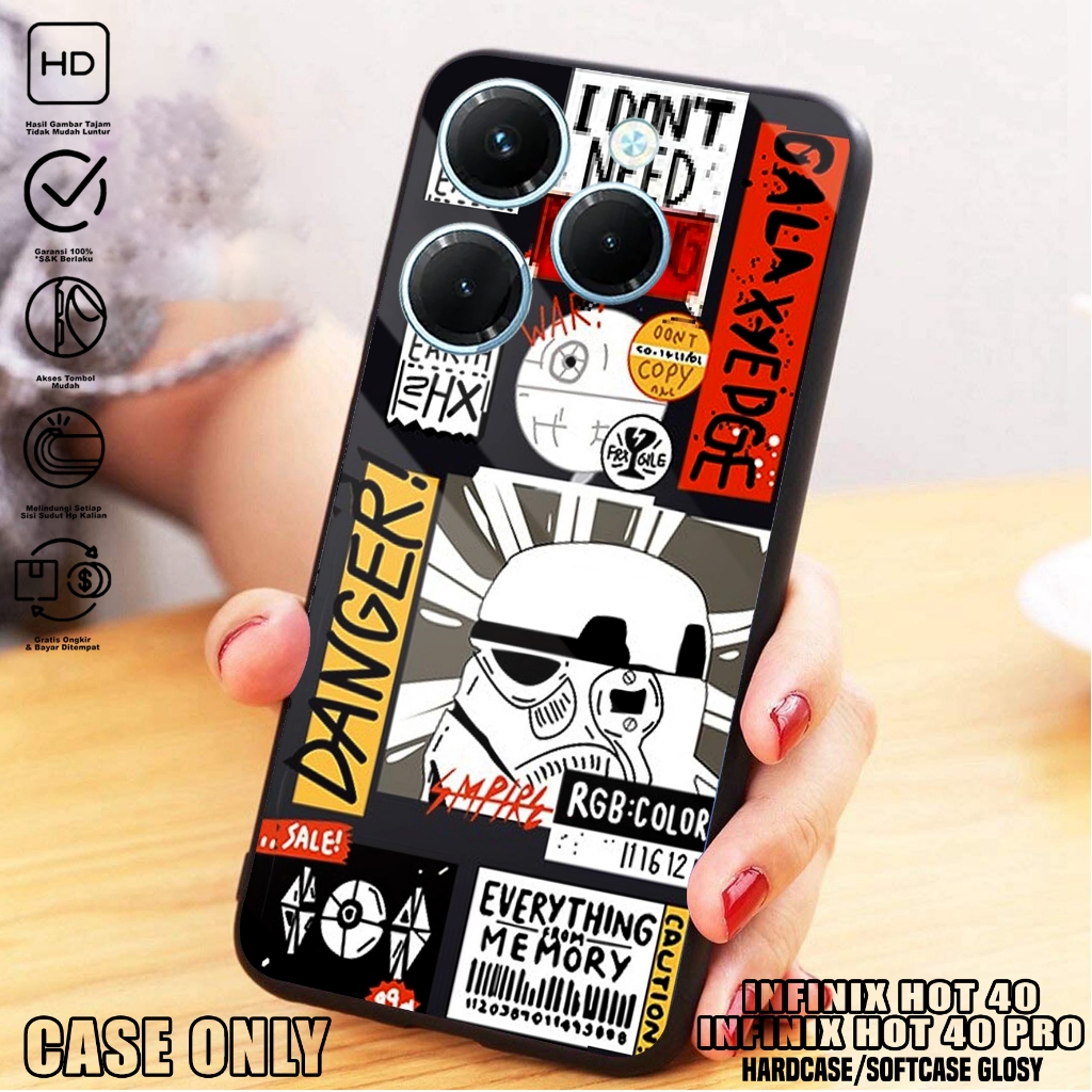 Case  INFINIX HOT 40 / INFINIX HOT 40 PRO  - Casing INFINIX HOT 40 / INFINIX HOT 40 PRO [ DHL ] Sili