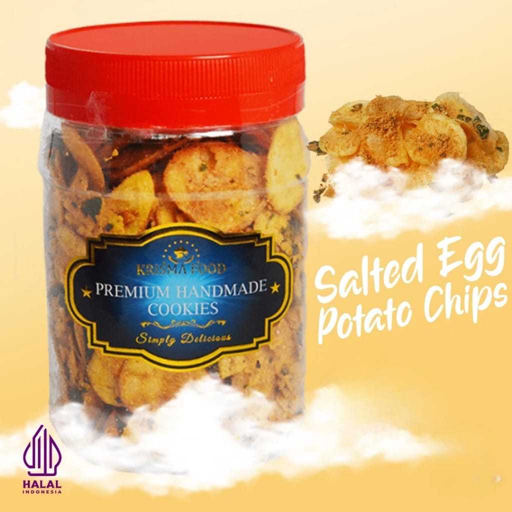 

Krisma Food Premium Handmade Salted Egg Chips