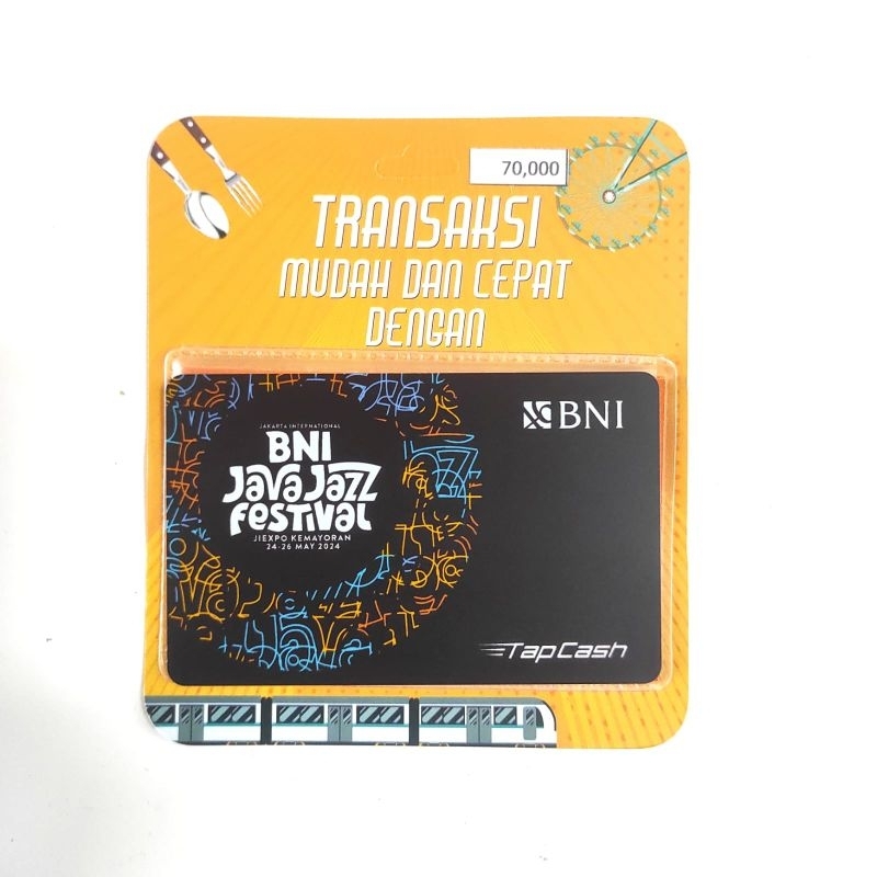 Kartu Tapcash BNI Java Jazz