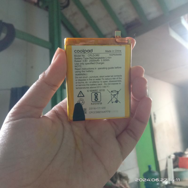 baterai coolpad e503 cpld-382