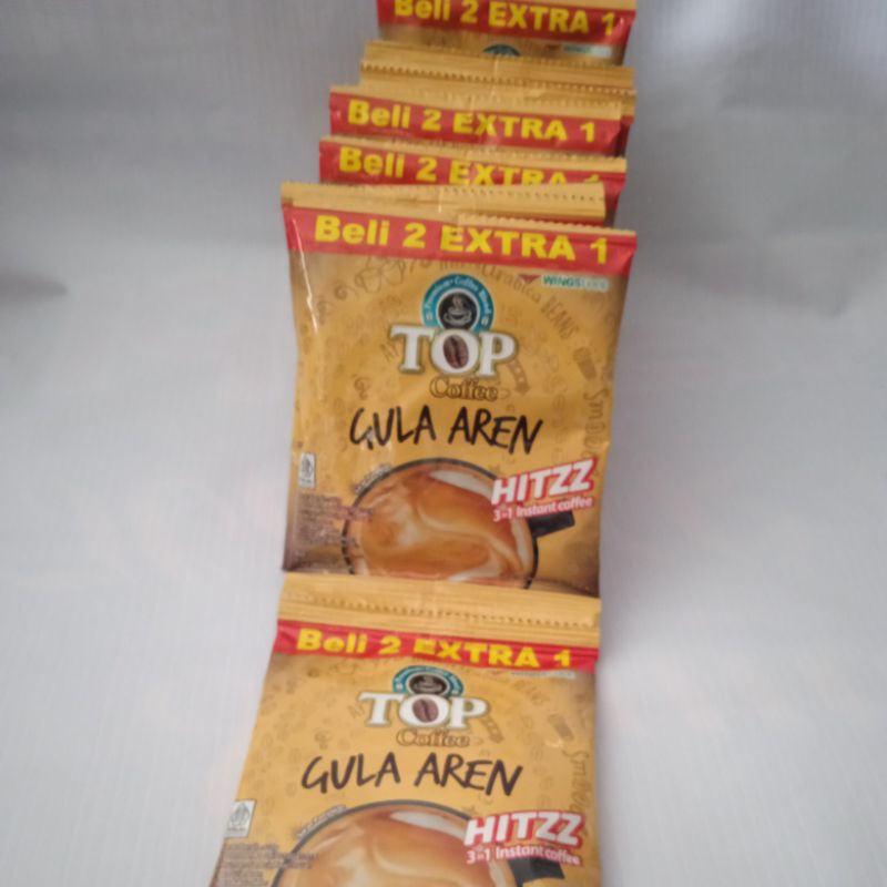 

top kopi gula aren 3in1 isi 10 sachet