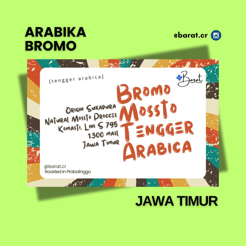 

Kopi Arabika Bromo 200gr