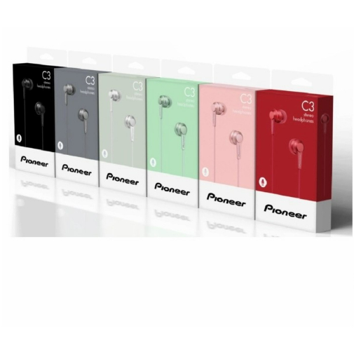 Pioneer Earphone SE C3T Headset with Mic. Handsfree Ear phone Murah SE C3 T  ORIGINAL Pioneer - Gara