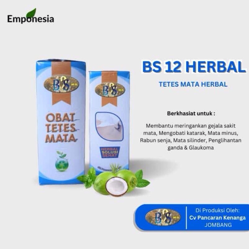 BS 12 OBAT TETES MATA ORIGINAL