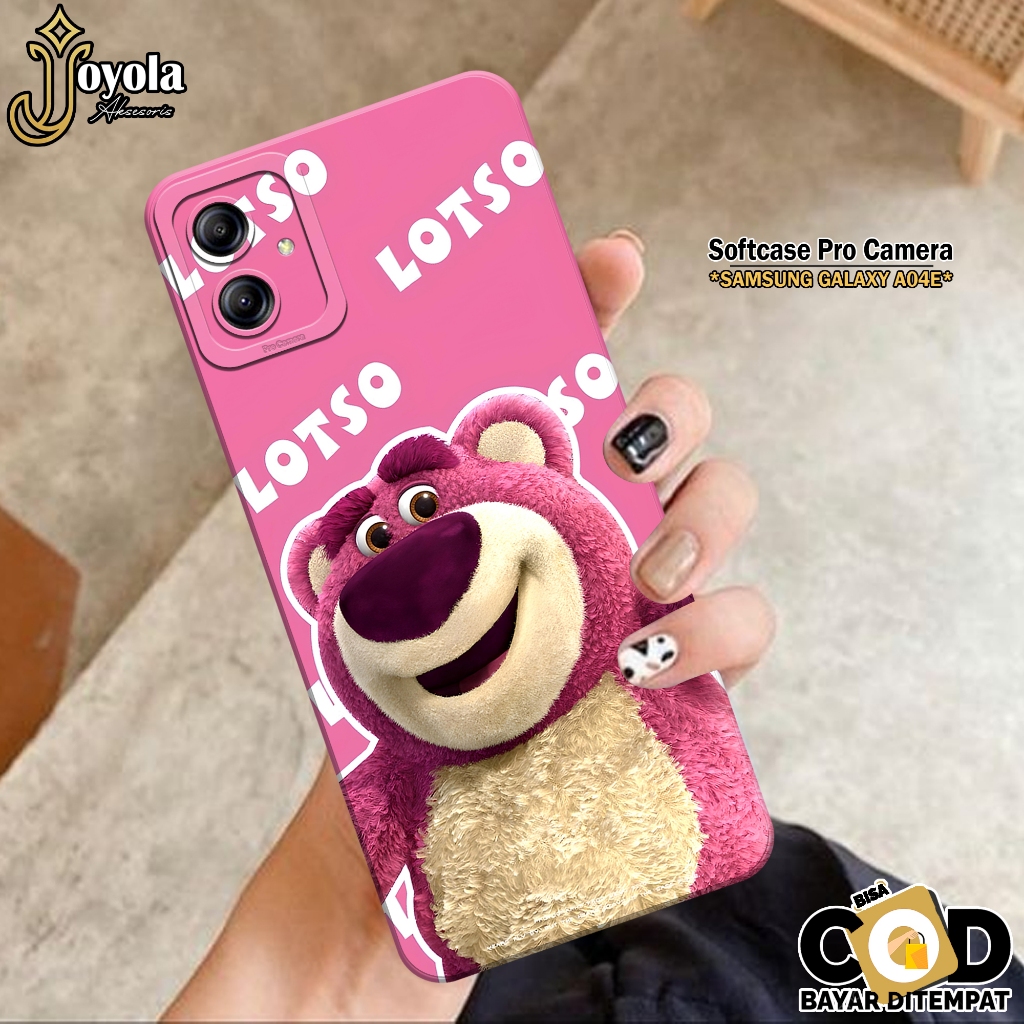 Case Samsung Galaxy A04E - JOYOLA - Case Kartun - Softcase Samsung Galaxy A04E - Pro Camera - Casing