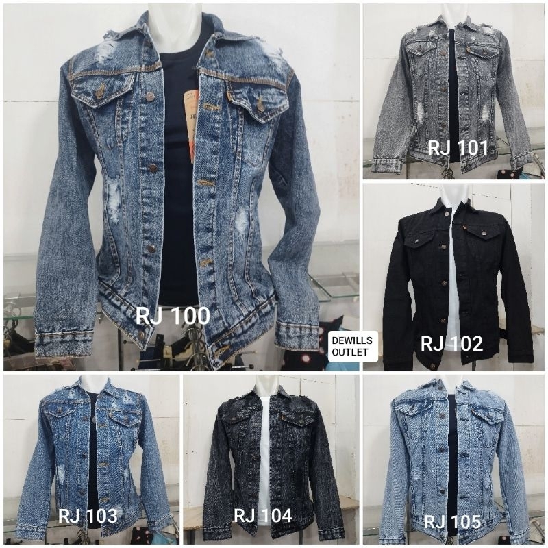 RADJA JAKET JEANS PRIA