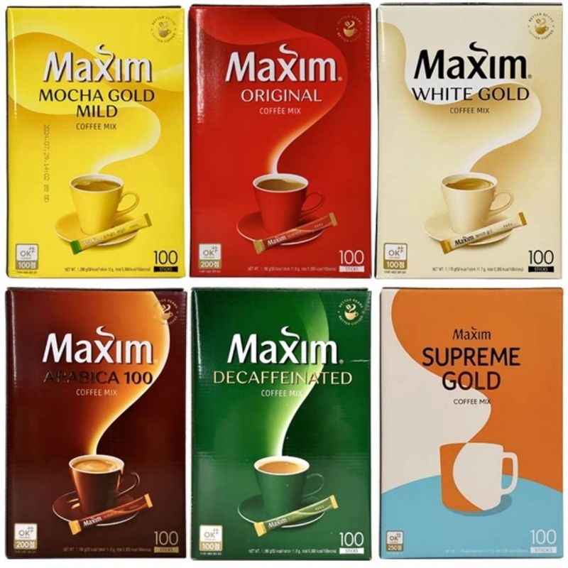 Kopi  Maxim Korea /  Maxim Coffee Korea 1 Sachet