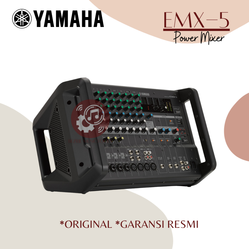 Yamaha EMX 5 Power Mixer 12-Channel Powered Mixer Original EMX5