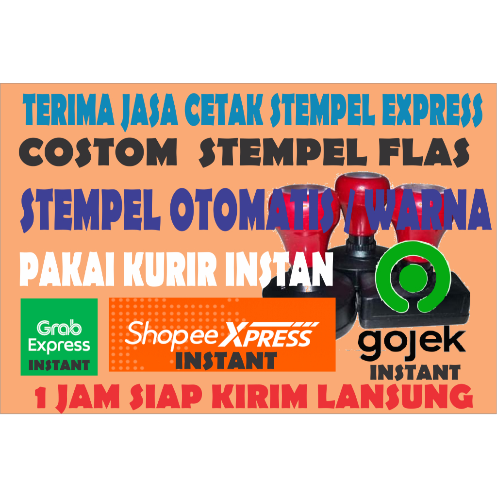 

stempel warna/otomatis 2 warna