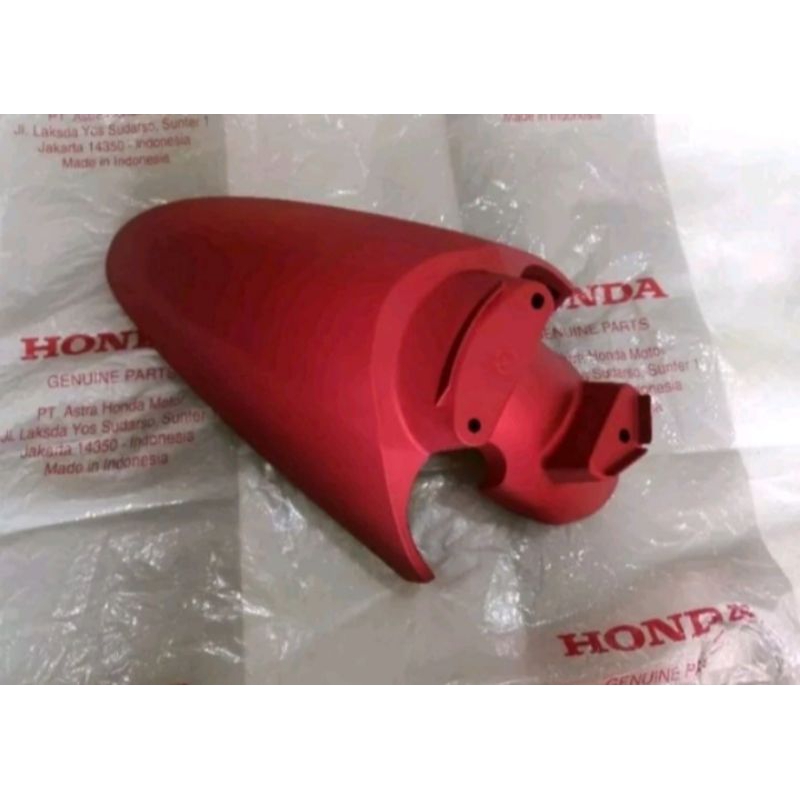 spakbor depan scoopy 2021-2023 merah doff original