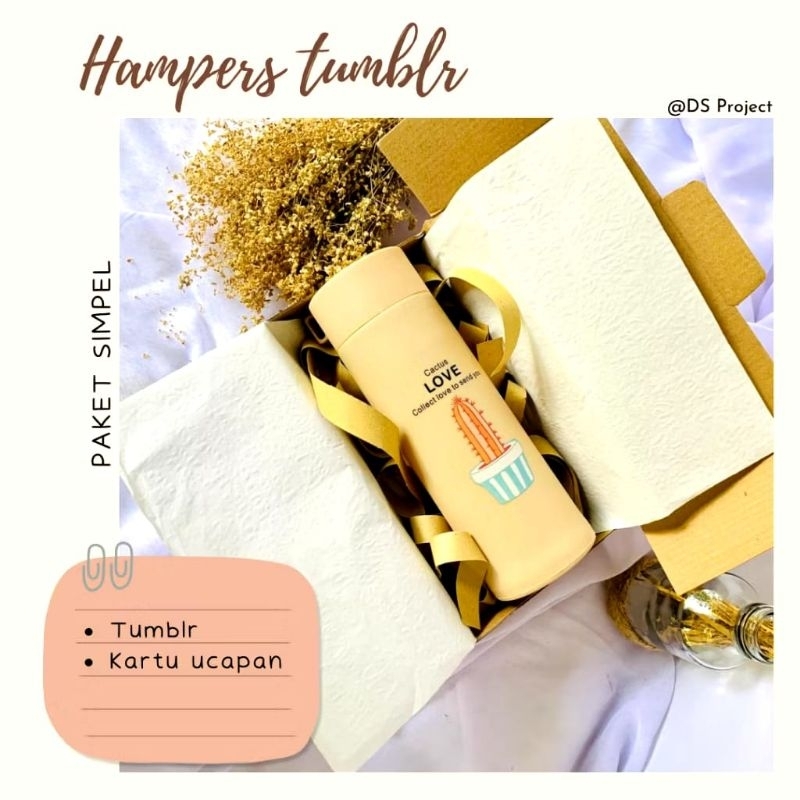 

HAMPERS SIMPEL /HAMPERS TUMBLR/KADO ULANG TAHUN