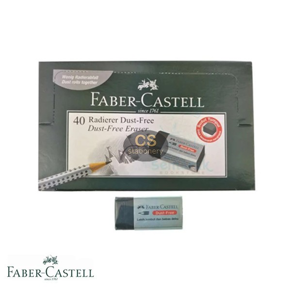 

Penghapus Kecil Hitam Pensil Faber Castell 18 72 99