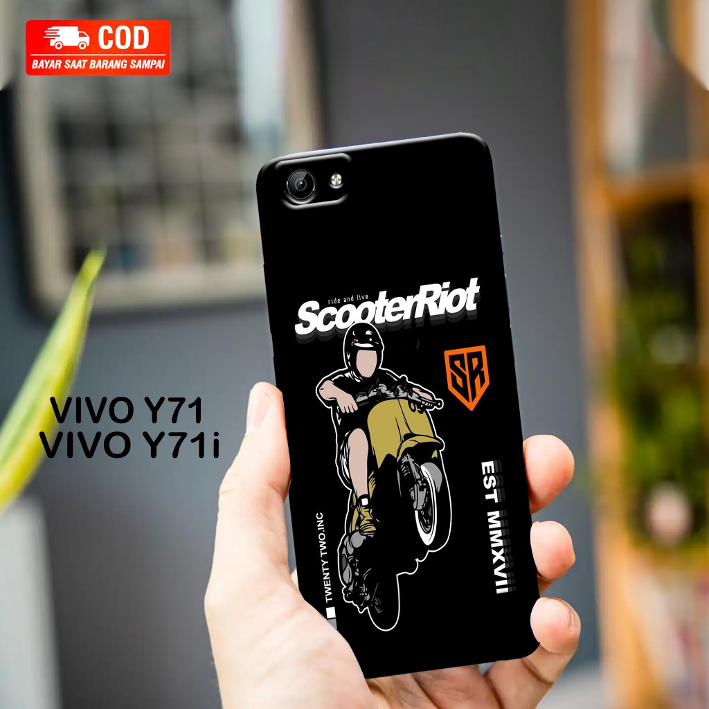 VIVO Y71 / Y71i - Softcase VIVO Y71 / Y71i - Case Pro Camera VIVO Y71 / Y71i - VESPA Case - Casing H