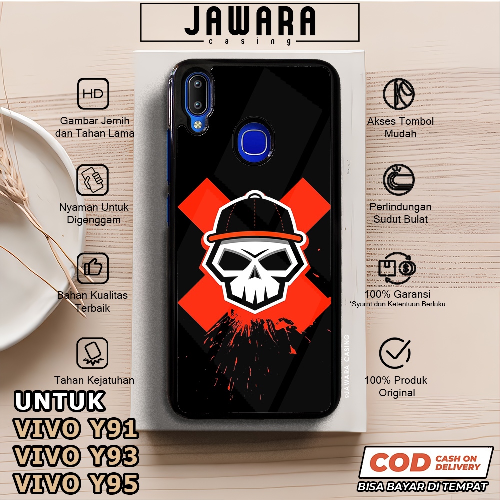 Case Vivo Y91 Y93 Y95 Casing Vivo Y91 Y93 Y95 [CSKL] Premium Case Glossy Case Hp Vivo Jawara Casing 