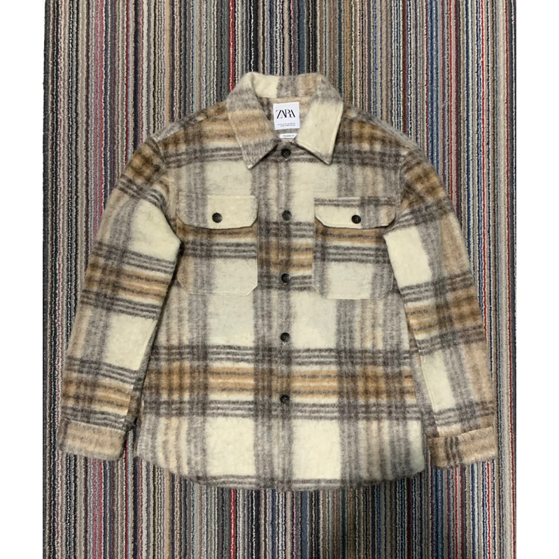 FLANNEL JACKET ZARA
