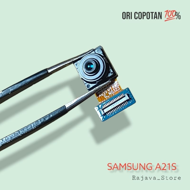 Kamera depan Samsung a21s ori original cabutan copotan asli garansi normal