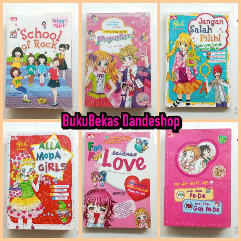 Komik Bekas - Pengetahuan Remaja Cewe Educomics Why I'm Going To Be, Smart Girl, Girls Generation, F