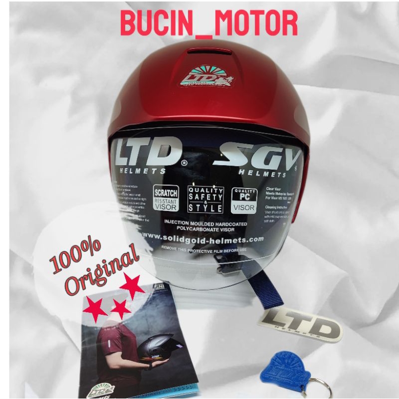 Helm LTD Sport 100% Original Made in Malaysia HELEM LTD