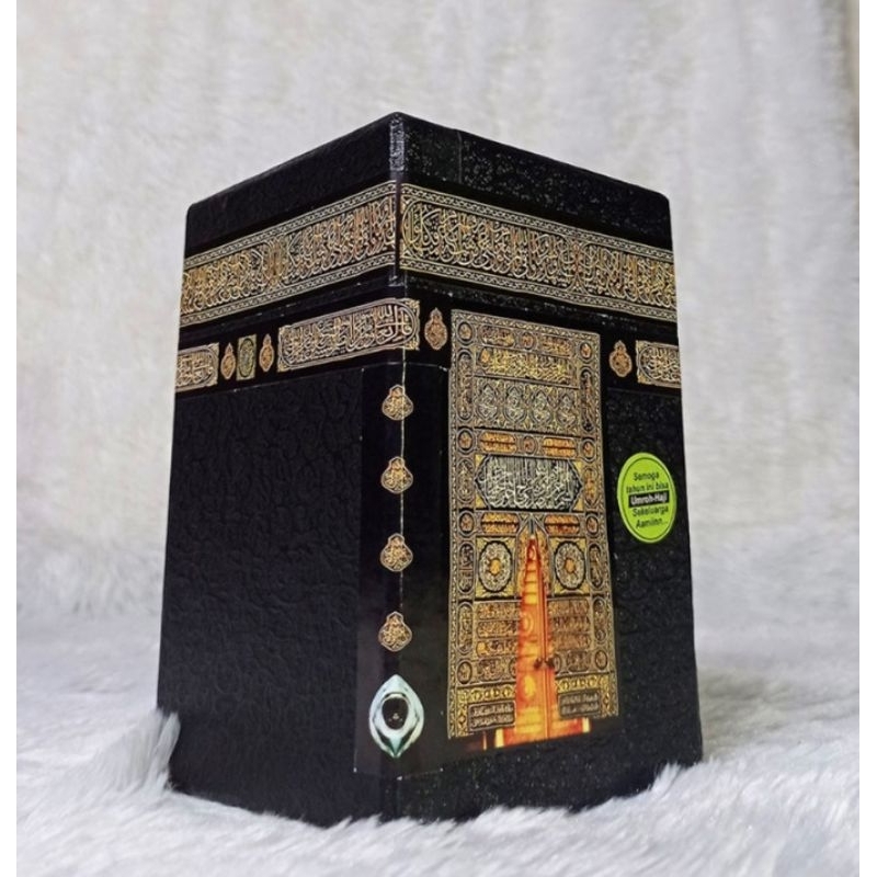 Celengan Ka'bah celengan kabah celengan unik celengan Ka'bah besar celengan Ka'bah jumbo kunci souve