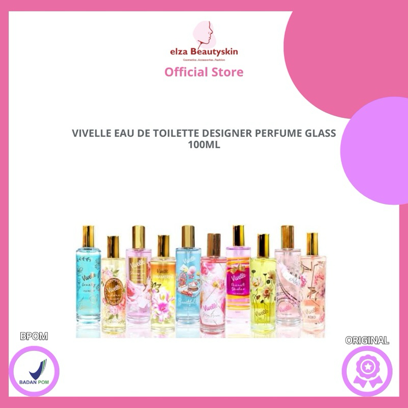 VIVELLE Eau de Toilette Parfum Glass