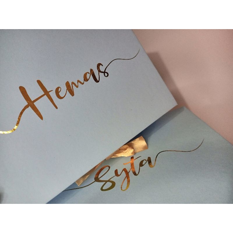 

tambahan foil gold/silver/ warna lain lain