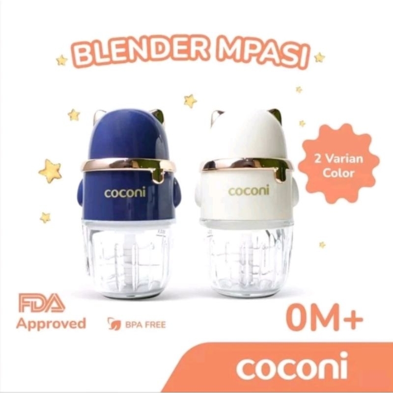 Coconi Food Blender/blender mpasi/blender buah &sayur/blender bagus