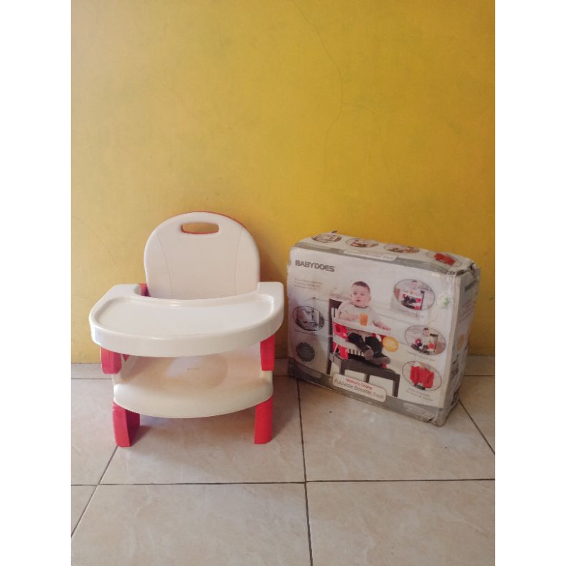 BABY CHAIR BABYDOES / KURSI MAKAN BAYI PRELOVED