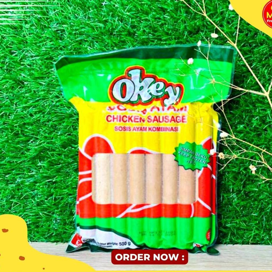 

OKEY CHICKEN SAUSAGE 500GR