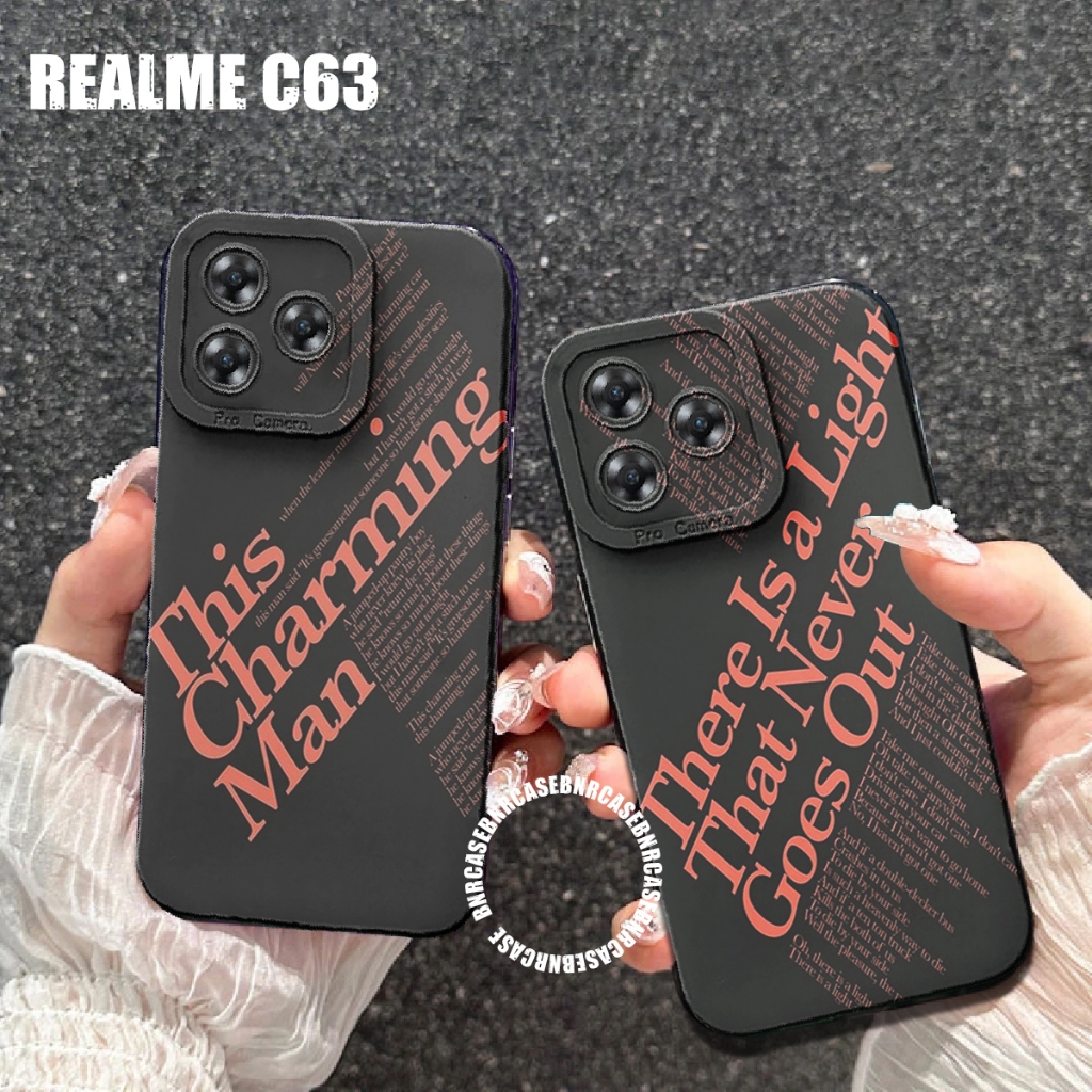 Softcase Silikon Realme C63 Terbaru - Case hp Realme C63 Terbaru WE49
