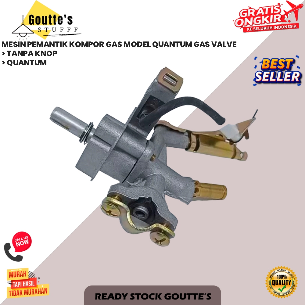 MESIN PEMANTIK KOMPOR GAS MODEL QUANTUM GAS VALVE