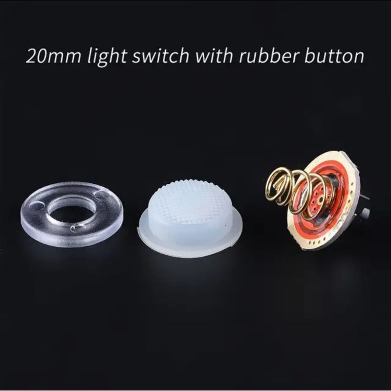 Switch senter 20mm convoy m21a,m21b,m21c,m26 dll. bisa nyala