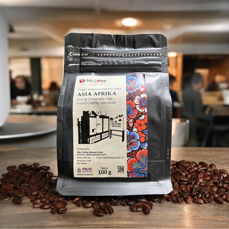 

Kopi asia afrika 100gr Arabika100% kopi by siki kopi