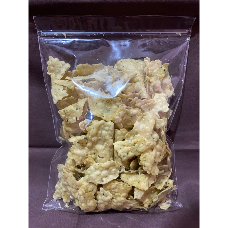 

keripik pangsit daun jeruk