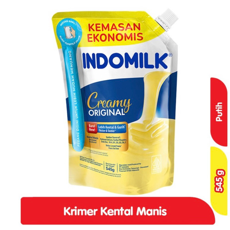 

INDOMILK Krimer Kental Manis Putih 545 g